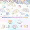 Iridescent Star & Balloon Confetti – Table Scatter for Birthday & Anniversary